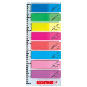 Pagemarker 'Sign Here'- Folie, 12 x 45 mm, 8x 25 Blatt Kores N45125 (9023800451255)