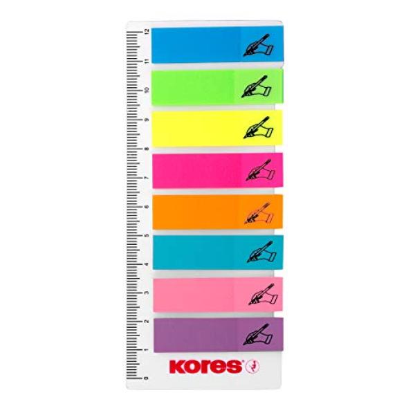 Pagemarker 'Sign Here'- Folie, 12 x 45 mm, 8x 25 Blatt Kores N45125 (9023800451255)