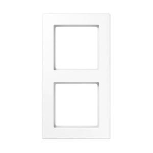 JG Rahmen 2fach Serie A creation alpinweiß AC582BFWW (4011377105782)