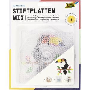 Bügelperlen Stiftplatten BASIC GROSS, sortiert folia 73214 (4001868099805)