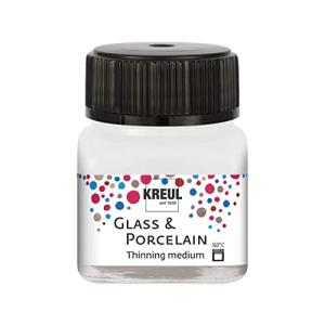KREUL Glass & Porcelain Farbverdünner medium transparent 20ml Glas