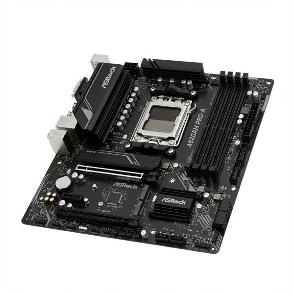 ASRock A620AM Pro-A AM5 mATX HDMI DDR5 retail 90-MXBSX0-A0UAYZ (4711581490963)