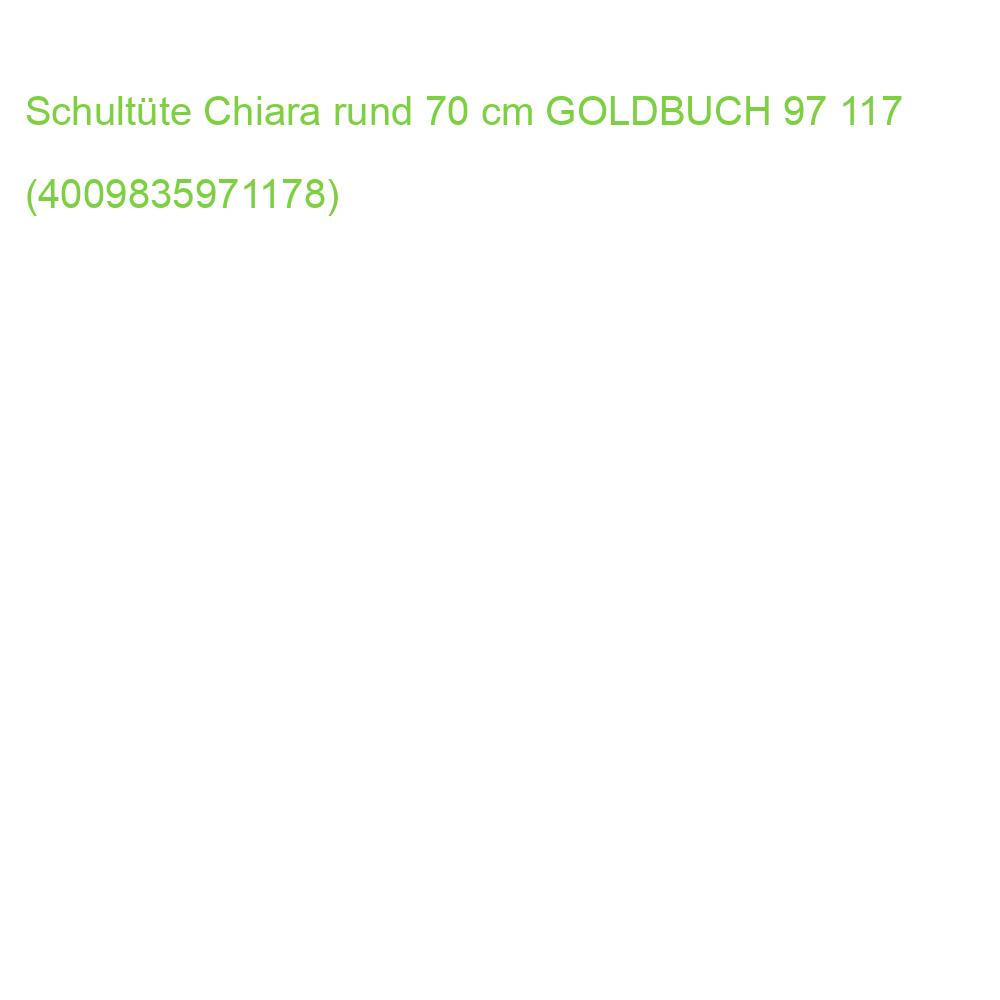 Schultüte Chiara rund 70 cm GOLDBUCH 97 117 (4009835971178)