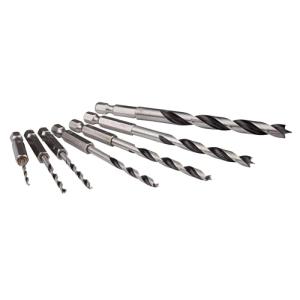 Holzbohrer-Satz 1/4" (7-teilig, 2-8mm) D-62371 (0088381497404)