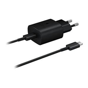 Samsung Galaxy Fast Travel Charger USB Type C 25W 1m Black OEM EP-TA800XBEGWW (8801643979393)