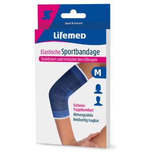 Sportbandage 'Ellbogenschutz', Größe: M Lifemed 99215 (4251594201090)