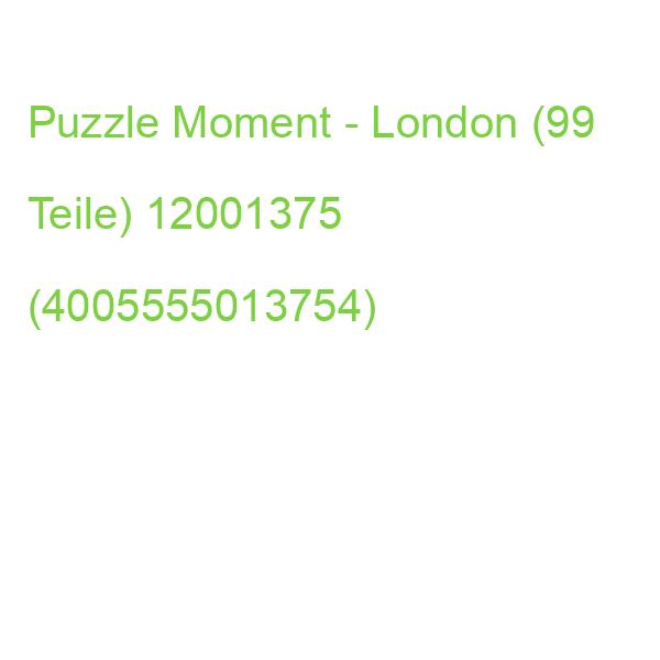 Puzzle Moment - London (99 Teile) 12001375 (4005555013754)