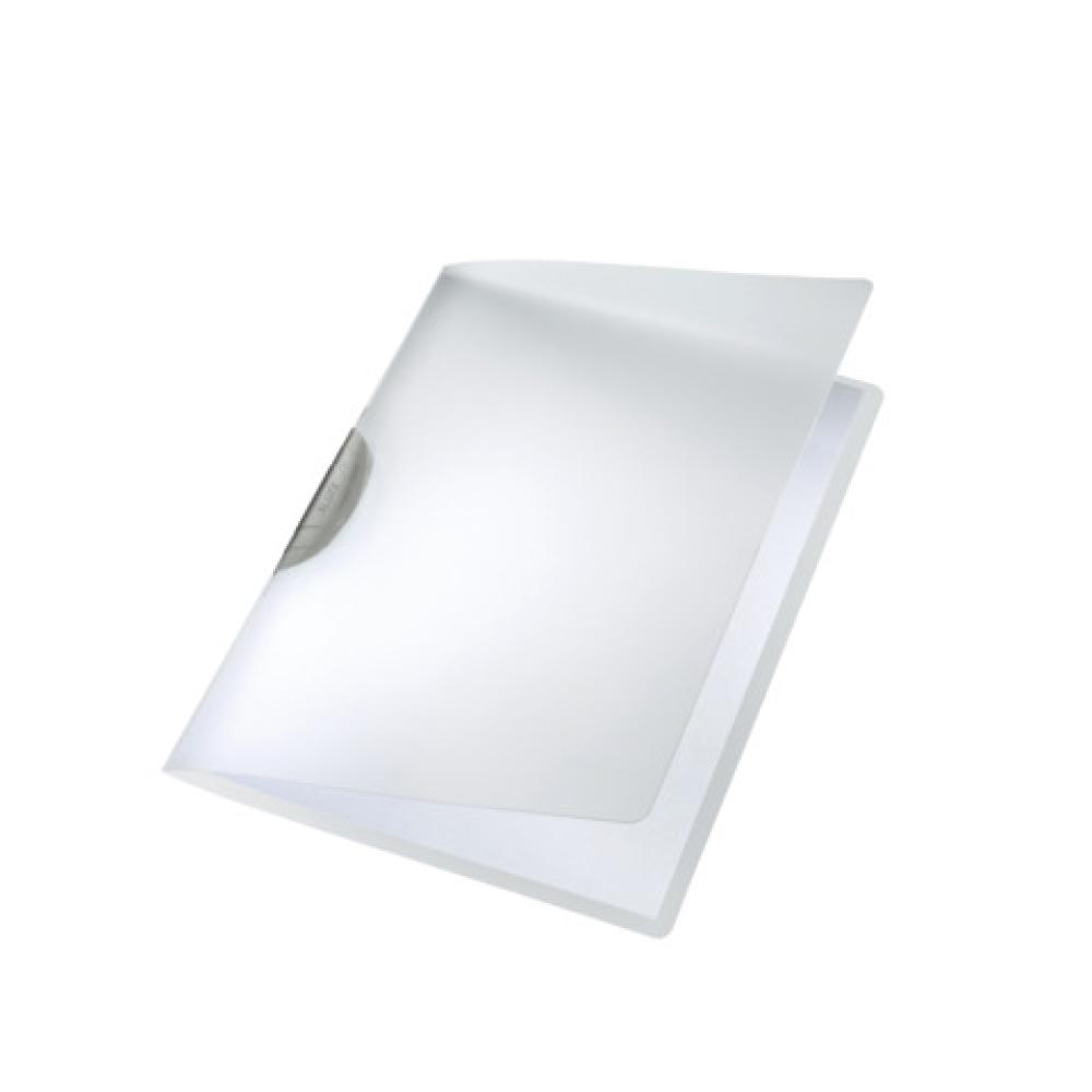 4175 Klemmmappe ColorClip A4, PP grau Leitz 41750085 (4002432341290)