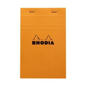 Notizblock No. 14, 110 x 170 mm, kariert, orange RHODIA 14200C (3037920142005)