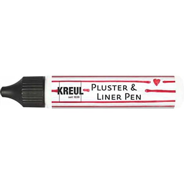 KREUL Pluster & Liner Pen PicTixx weiß 29ml