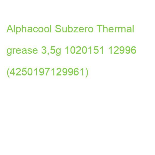 Subzero Thermal grease 3,5g 12996 (4250197129961)