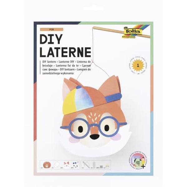 Laternen-Bastelset FUCHS folia 95303 (4001868142426)