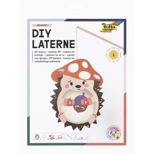 Laternen-Bastelset IGEL folia 95304 (4001868142433)