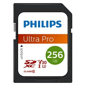 Philips SDXC Card 256GB Class 10 UHS-I U3 V30 A1 FM25SD65B/00