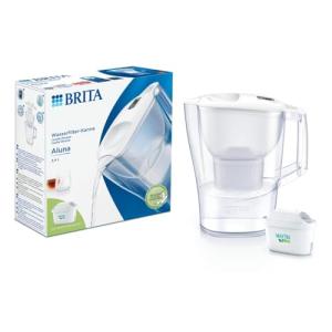 BRITA Tischwasserfilter Aluna *weiß* inkl. 1 Filter 124595