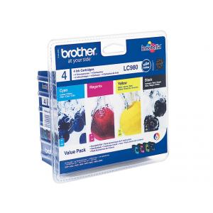 BROTHER LC980VALBPDR valuepack ink blist (5014047561030)