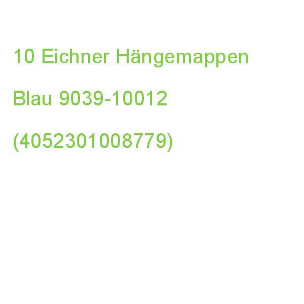 10 Eichner Hängemappen Blau 9039-10012 (4052301008779)