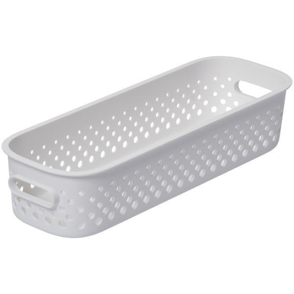 Aufbewahrungskorb Essence Slim, weiß smartstore 3001010 (7332462102460)