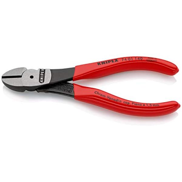 KNIPEX Kraft-Seitenschneider 140 mm, Kunststoff überzogen 74 01 140 SB
