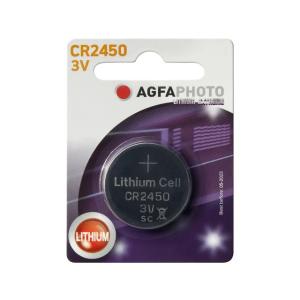 AgfaPhoto Batterie Knopfzelle CR2450 3.0V Lithium 1St. 150-803449 (4250175803449)