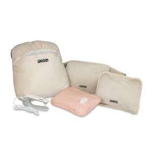 Unold Wärmi Premium Set beige elektr. Heizkissen + Fußwärmekissen 86020 (4011689860201)