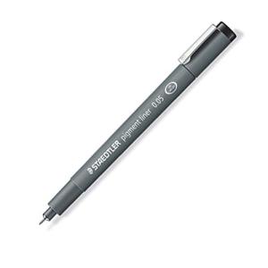 Staedtler Pigment Liner 308 Fineliner Schwarz 0,05 Mm, 1 St. 308 005-9 (4007817308196)
