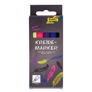 Folia Neon Lights Kreidemarker Farbsortiert 1,0 - 2,0 Mm, 5 St. 390529 (4001868110319)