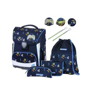 SCHNEIDERS Schultasche Toolbag Plus Level One 8 Teile Dark Blue