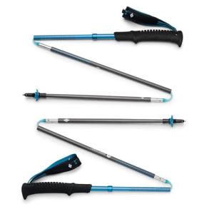 Trekkingstöcke Distance Carbon Z (anthrazit/blau, 1 Paar, 115 cm) BD11255440071151 (0793661667032)