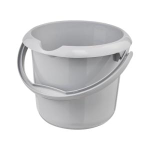 Putzeimer 'mika eco', rund, 5 Liter, stone grey keeeper 1170515000000 (4052396104783)
