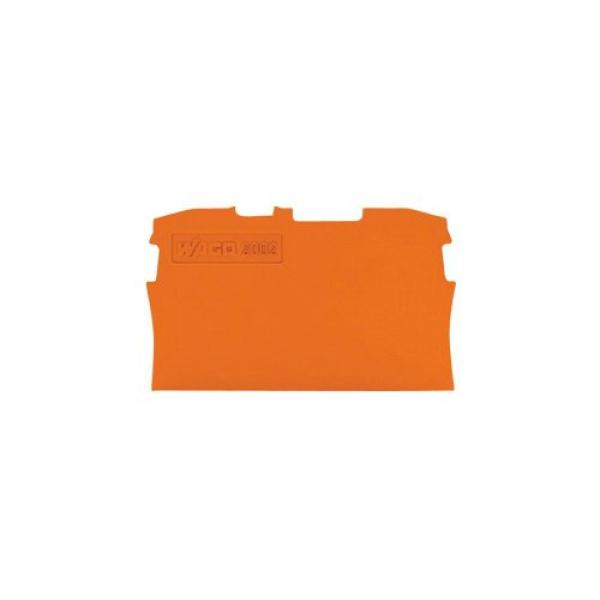 ABSCHLUSSPLATTE WAGO ABSCHLUSS- UND ZWISCHENPLATTE ORANGE 2010-1292 (4044918271745)