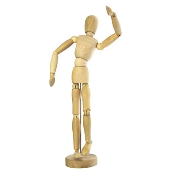 Gliederpuppe, neutral, Höhe: 200 mm kangaro K-830301 (8712127102773)