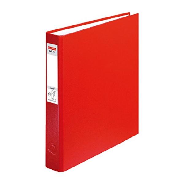Ringbuch maX.file protect, A5, 2-Ring-Mechanik, rot herlitz 300007086 (4008115365034)