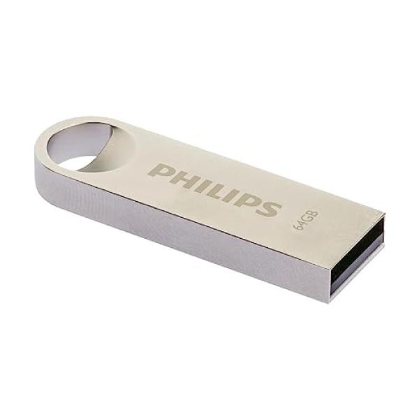 Philips USB 2.0 64GB Moon Vintage Silver FM64FD160B/00