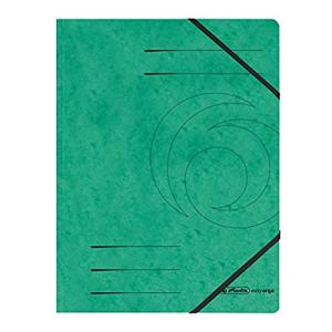 Eckspannermappe easyorga, A4, Karton, grün herlitz 300011493 (4008110972473)