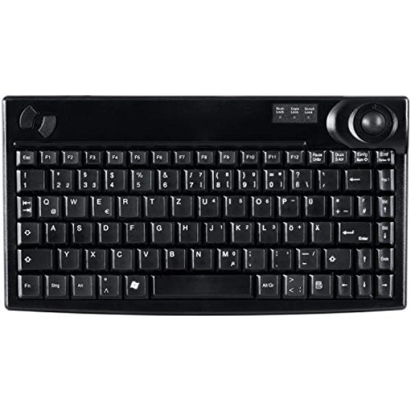 Contour ACTIVE KEY Industry 4.0 Mini Trackball Keyboard USB AK-440-TU-B/GE (7061112090757)