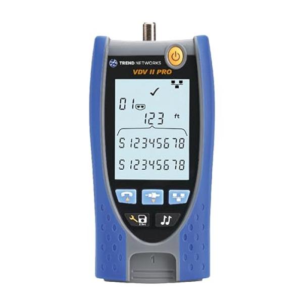 VDV II Pro BT Kabeltester m.TDR bis 10G TREND NETWORKS Verdrahtungspr³fung m.Bluetooth-/Report R158005 (5056310402046)