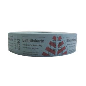 WOLF_EVENT Eintrittsband Rolle 1000 Abrisse fortlaufend blau (4011082500131)