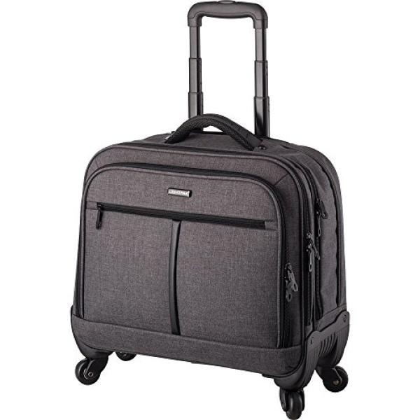 Business Laptop Trolley PHOENIX 445x375x210 mm Polyester grau LIGHTPAK 46133 (4021068461332)