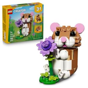 Creator 3-in-1 Niedlicher Hamster mit Blume 31376 (5702018033197)