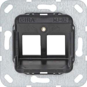 Modular Jack 2 2fach Tragring GIRA 560200 (4010337460022)