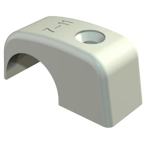 OBO 4030 ISO-Nagelschelle 7-11mm PP lichtgrau RAL7035 2215101 (4012195213253)