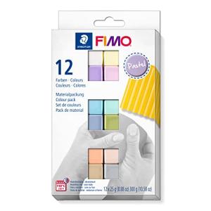 FIMO Set Mod.masse Fimo soft MP PC 12*25g div. Farben 8023 C12-3 (4007817053423)
