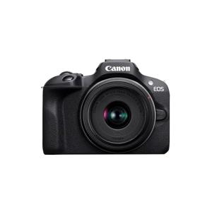 Canon Camera EOS R100 + RF-S RFS 18-45mm 1845mm IS STM Kit black Schwarz () 6052C013 (4549292214598)