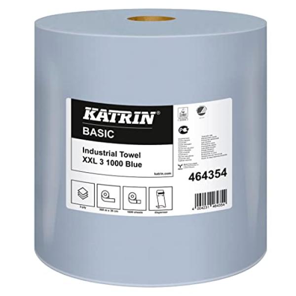 Wischtuch Rolle XXL 3-lagig blau 485205 (6414301060825)