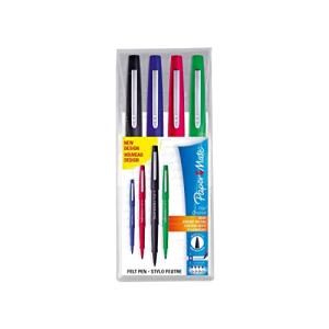 PAPER MATE Faserschreiber Flair 4er Strd Farben M 0.7 mm Blister 2032365 (3026980323653)