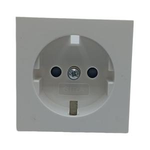 Abd. schutzkontakt-Steckd. System 55 Rei GIRA Reinweiß 492003 (4010337091875)