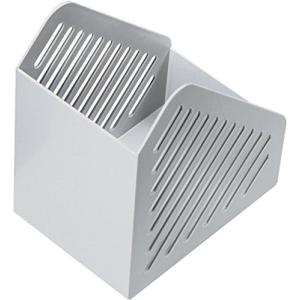 Stehsammler 'the tower gate', A5, Polystyrol, lichtgrau helit H6361082 (4012086042535)