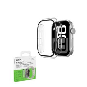 Belkin Temp.Curve 2in1 360 antib Displ.Apple Watch 10, 46mm trans OWA003HQCL