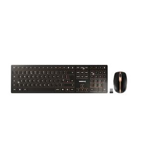 Cherry Desktop DW 9100 Slim [UK] WL AES Black/copper BT JD-9100GB-2